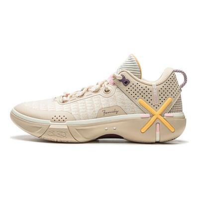 Li Ning Wade Shadow 6 Basketball Shoes Men's Low Top Dusty Khaki/Ecru ABPU029-6