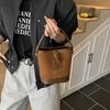 Handbag - Retro Bag - Shoulder Bag with Slanted Strap - Fashionable Women's Bag - Bucket Bag