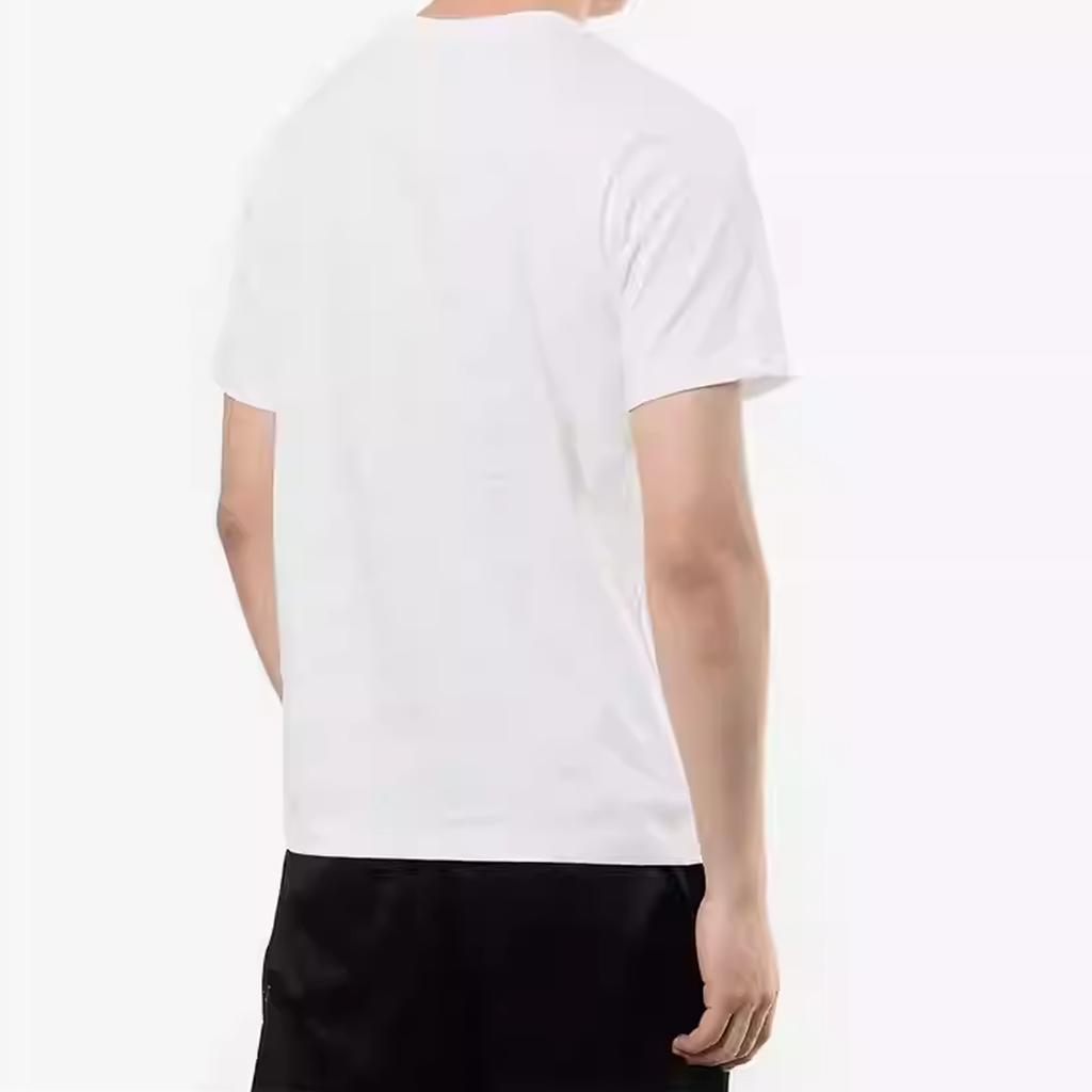 Nike Letter Logo Printed Round Neck Sports Short Sleeve T-Shirt Men T-Shirts White CI1191-100
