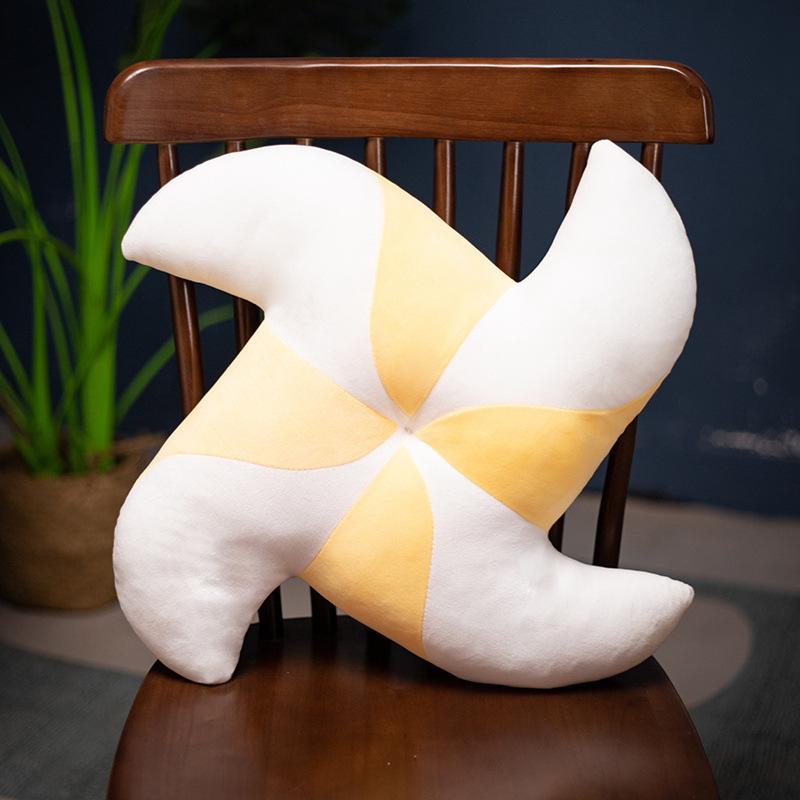 

Креативная подушка-ветряная мельница, плюшевая игрушка, большая кукла-ветряная мельница, подушка для дома, дивана, подушка, тряпичная кукла для успокоения девочки 35cm（0.2kg） жёлтый