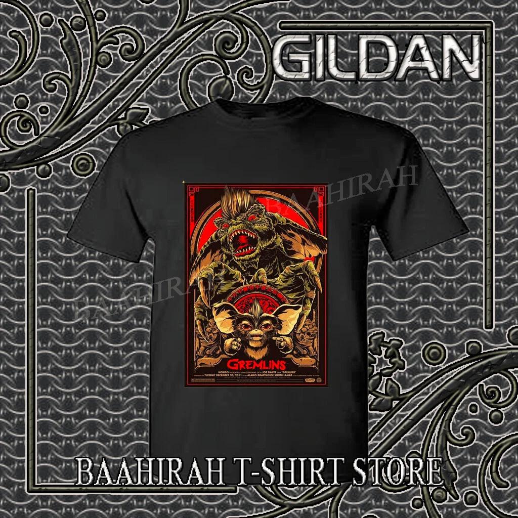 New Shirt Gremlin Retro Movie Logo Funny T shirt Size S to 5XL L