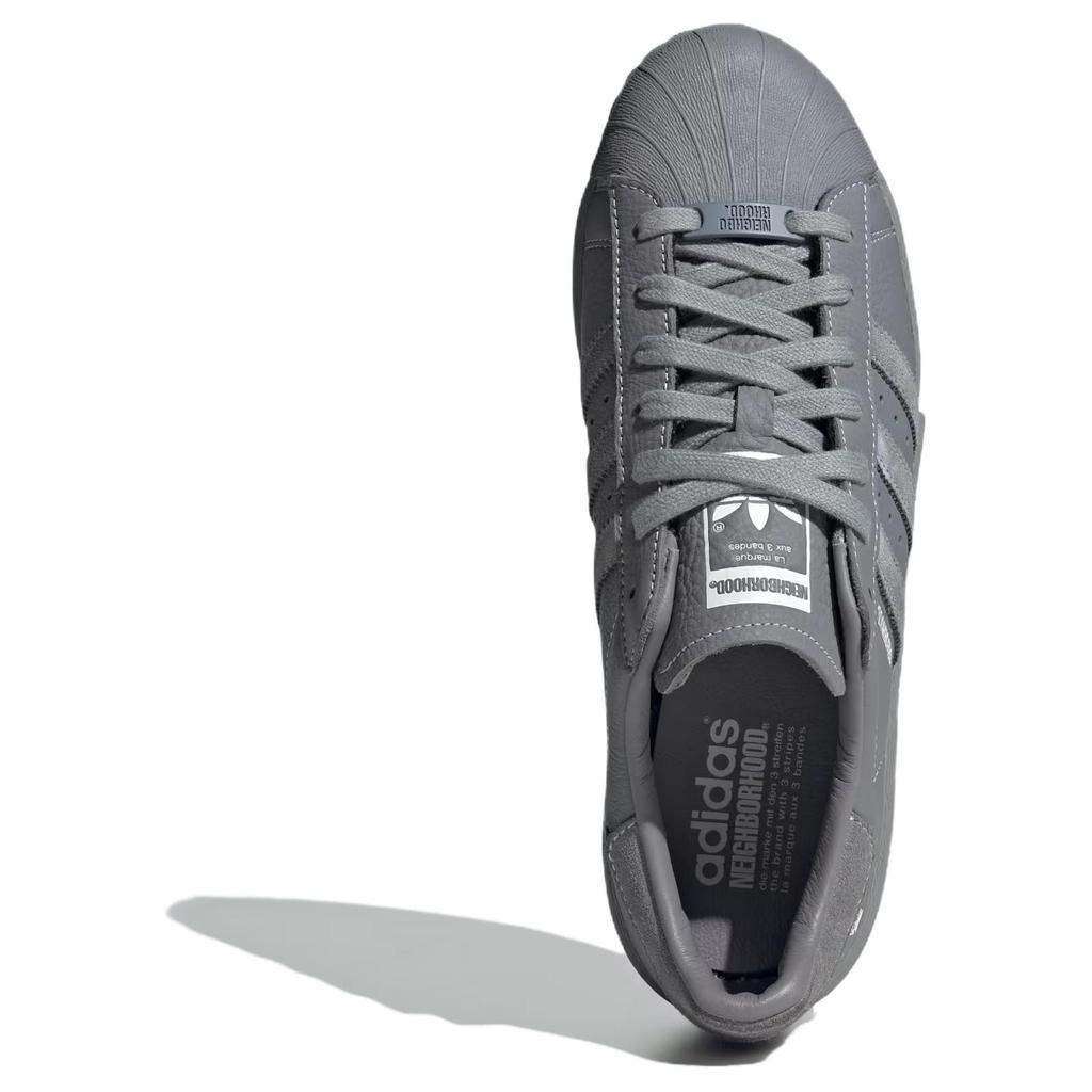 New Adidas Originals Superstar Neighborhood Cement Grey IE6115