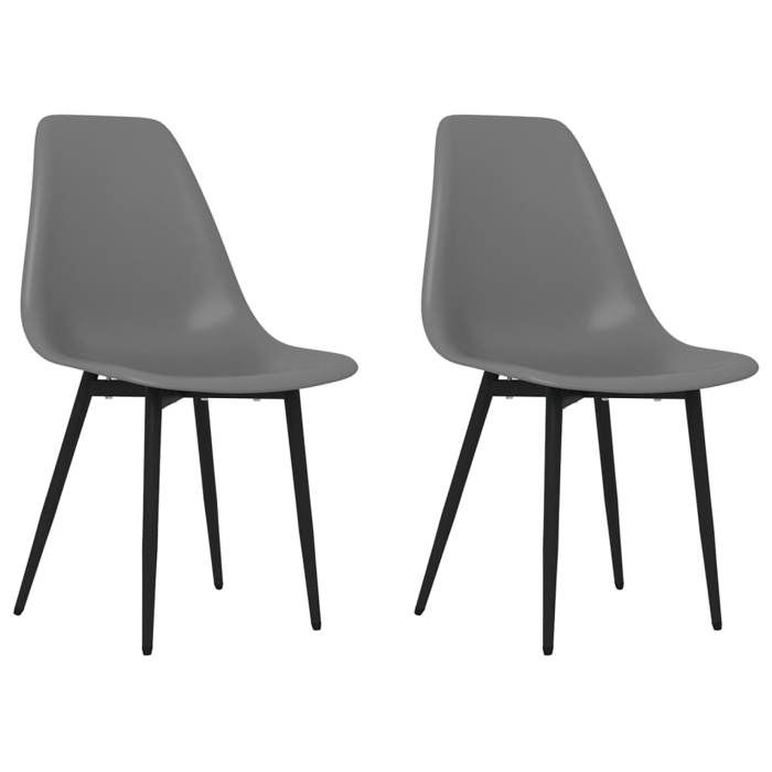 VidaXL 2x Chaises de Salle à Manger Sièges de Cuisine Chaises à Dîner Chaises de Repas Meubles de Cuisine Maison Intérieur 338046