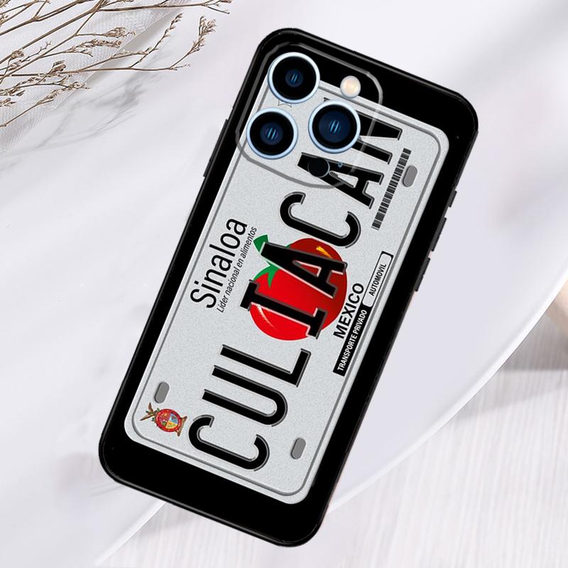 Retro License Plate Number Phone Case For iPhone 17 Pro Max 16 14 13 12 11 15 Pro Max Plus 12 13 Mini 16e 17 Air Cover