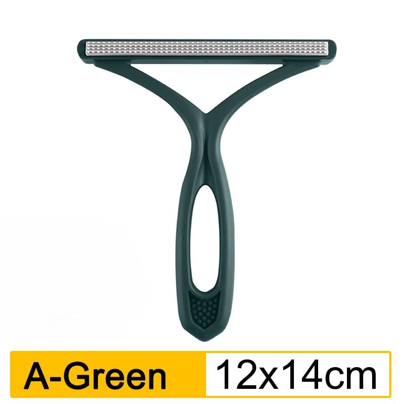 Double-Sided Portable Lint Remover for Pet Hair-Reusable Fabric Shaver for Clothes/Carpet/Car Seats,Fur Removal Tool Hair Brush