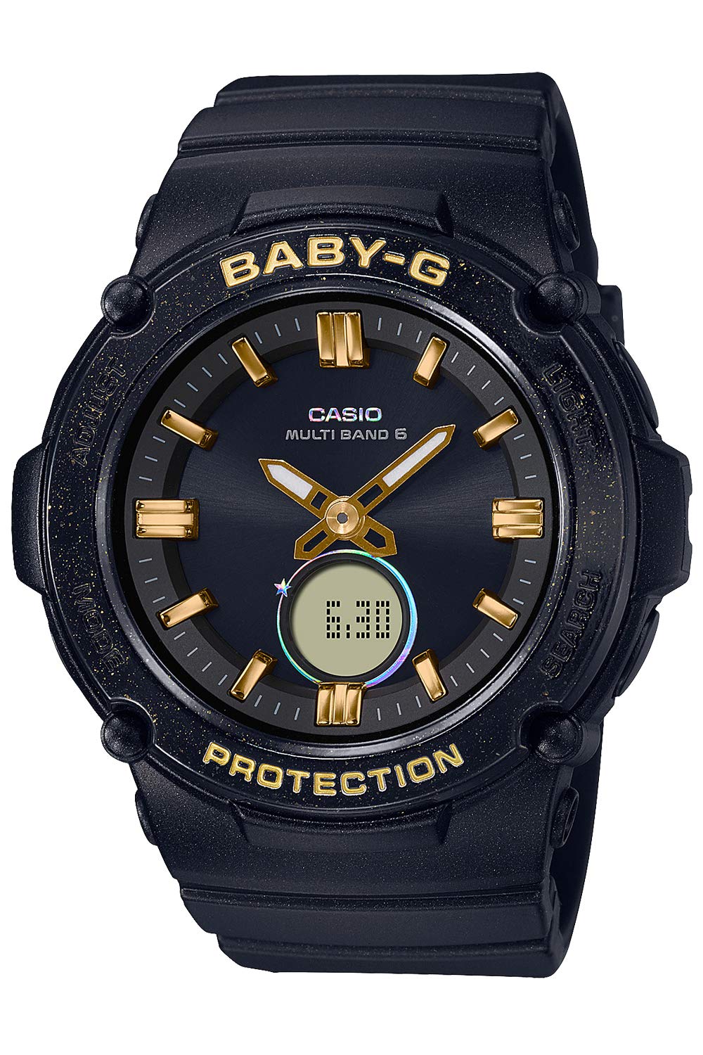 

Часы Babygie Watch Radio Solar Starlit Bezel Series Black [Casio] [] BGA-2700SD-1AJF женские