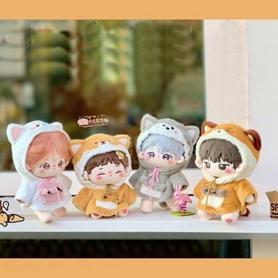 Geomong 10cm 15cm 20cm Doll Clothes Mito Animal Poncho Cloak Non-attribute Cotton Idol Doll Clothes, Camel Welsh Corgi, Korean Children's Toy