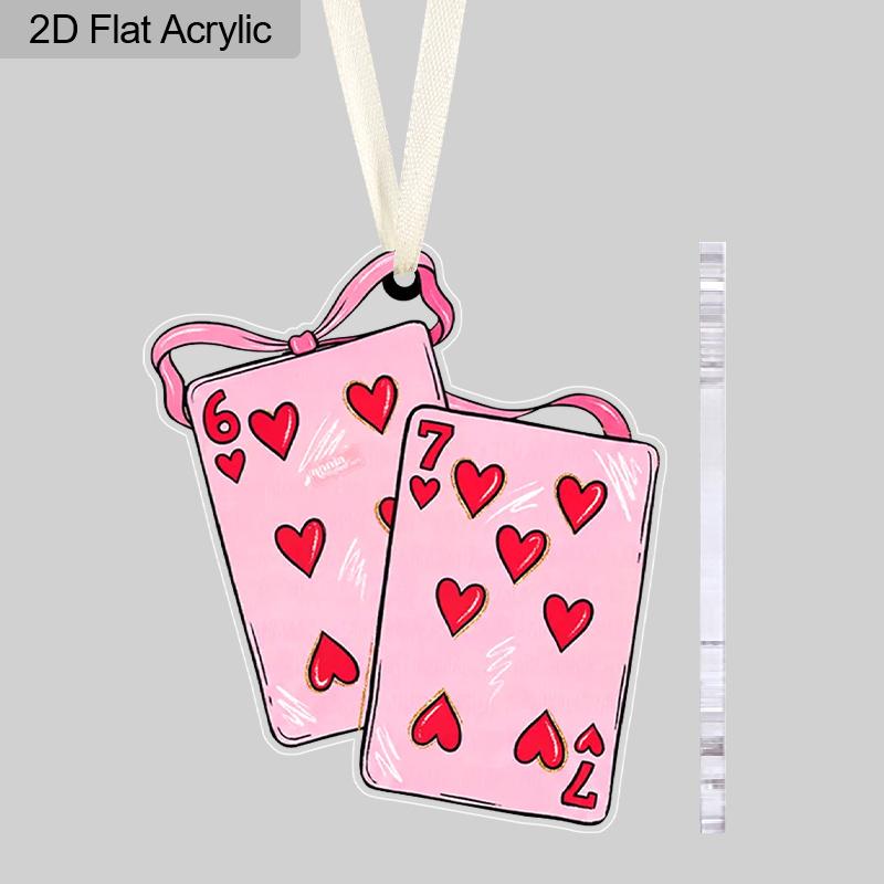 

Funky Angel with The 67 Hand Gesture Heart-Shaped Acrylic Ornamen,Perfect for Valentine’s Gifts, Backpack Charms,Valentine’s Day Gift for Love 1pc