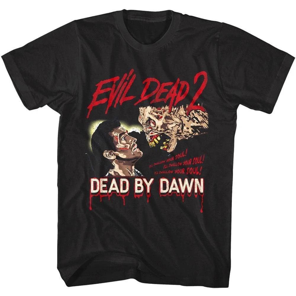 Evil Dead 2 I ll Swallow Your Soul Men s T Shirt S