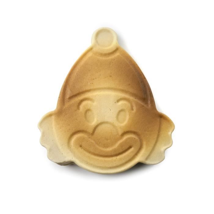 Poêle - Moka - Clown - 15 x 18 cm - Acier anti-adhérent - Compatible tous feux
