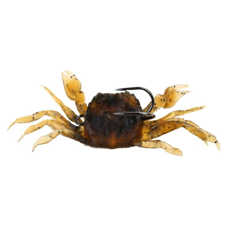 Simulation Crab Bait-with Sharp-Hook Artificial Soft Silicone-Lures Fishing-Lure