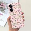 For Xiaomi Redmi 13C 5G Redmi 13R 5G Case Soft Silicone Phone Cases Butterfly Cactus CAPA For Redmi13C Redmi13R 5G Funda Bumper