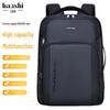 Spacious Laptop Backpack with USB Charging Port - Unisex, Splash-Proof for Business and Casual Commutes