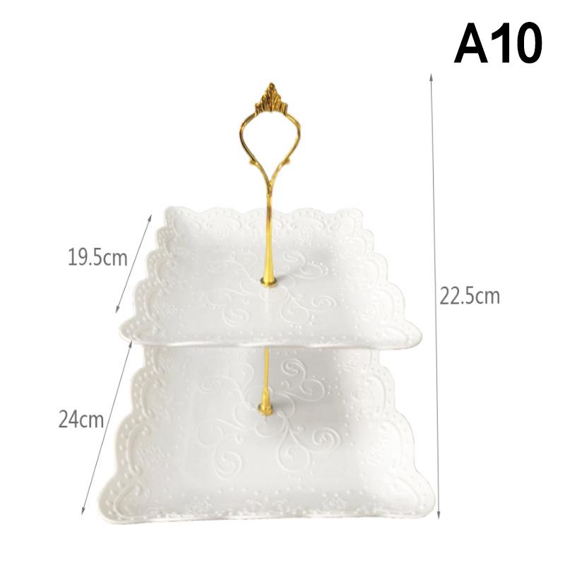 2/3 Katlı Cupcake Standı Servis Standı Tatlı Kulesi Meyve Tepsisi Çay Partisi Bebek Partisi Düğün Noel Partisi İçin