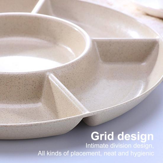 Zásobník na potraviny Multifunkční design s 6 mřížkami Novinka Velkokapacitní zásobník na svačinu pro domácnost