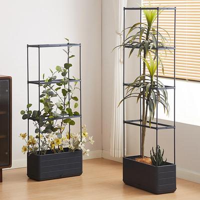Planter with Trellis Planter for Flowers Vegetables Outdoor Indoor