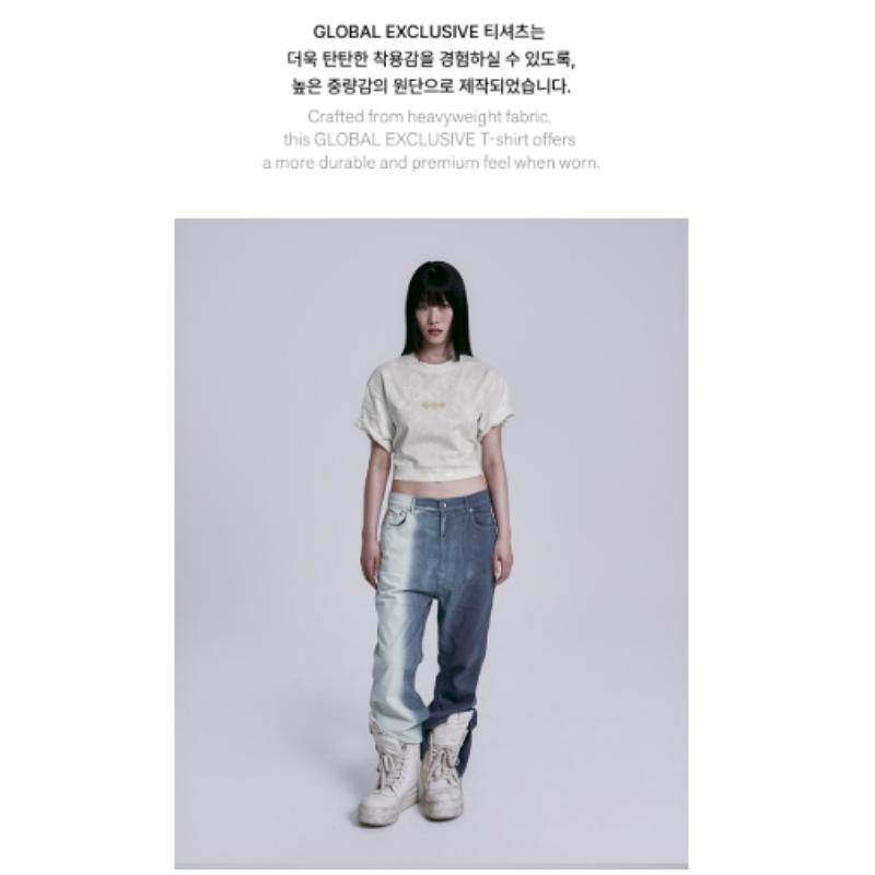 [PRE-ORDER]S/S Crop T-Shirt (White)