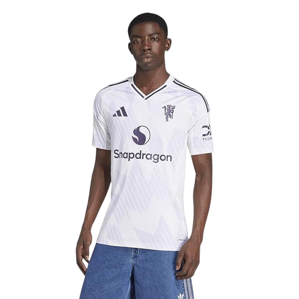 adidas Unisex Dospělý Autentický 25/26 Manchester United FC Venkovní dres