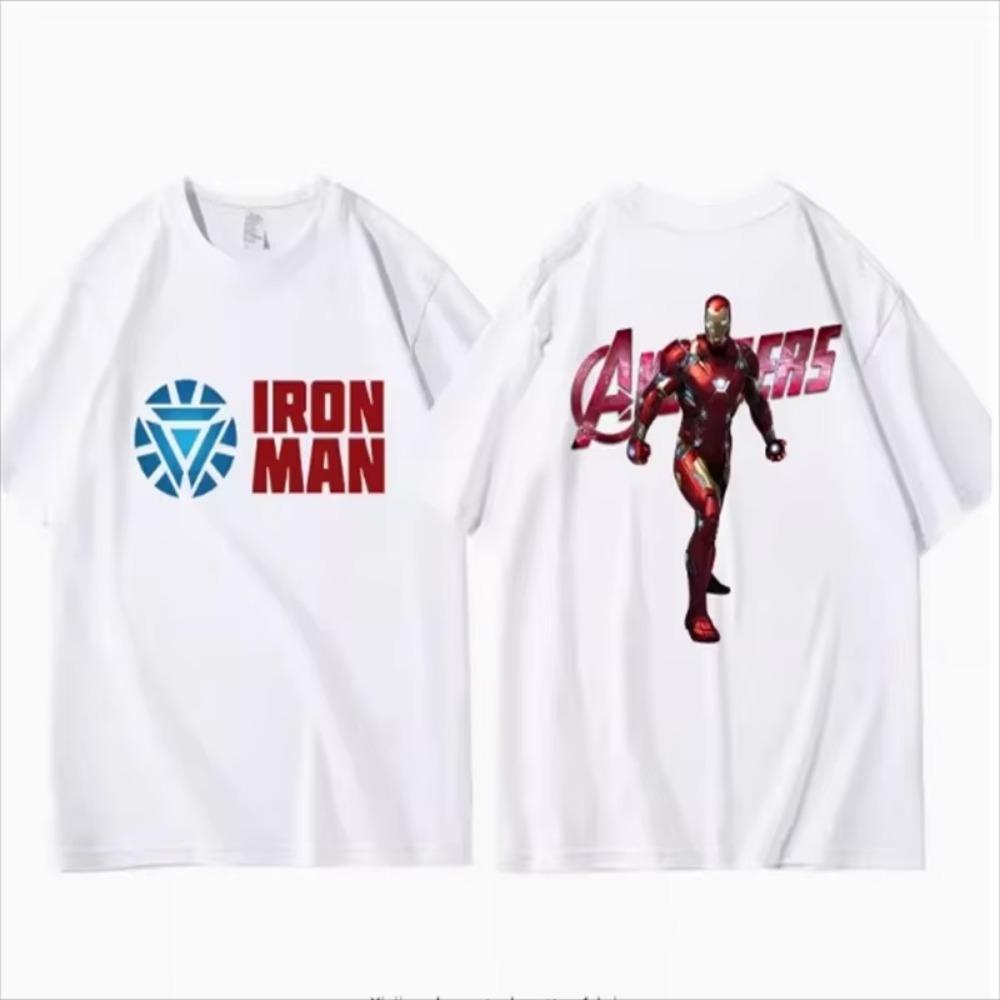 Men's T Shirt for Men Short Sleeve 100% Cotton DEADPOOL Print T-shirt Deadpool Movie S.H.I.E.L.D. Agents Revenge League