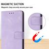 For Samsung Galaxy S25+/S24+ Mobile Phone Cover Skin-Touch PU Leather Anti-Scratch Stand Phone Case
