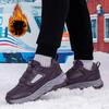Men and women padded plus size fur winter warm rehabilitation snow boots waterproof ankle boots non-slip hiking mountaineering sports cotton boots
