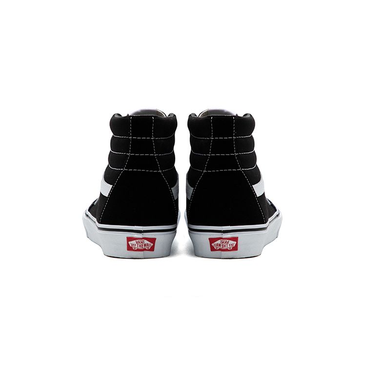 Vans Sk8 Canvas Suede Classic Durable Lightweight High-Top Skate Shoes Unisex Sneakers Black VN000D5IB8C(S-BOX)