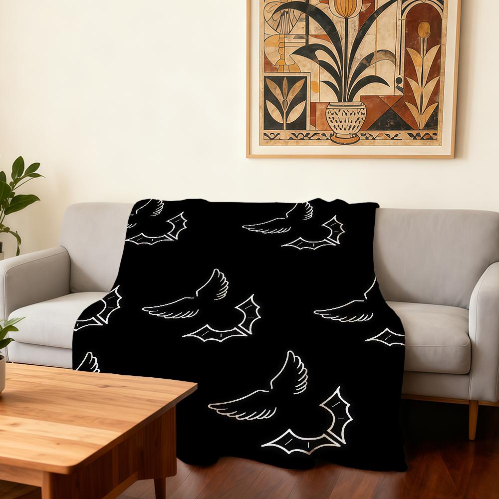 Rapper D-Duki 5202 Blanket Super Warm Comfortable Plush Throw Blanket Child Home Sofa Bedroom Gift