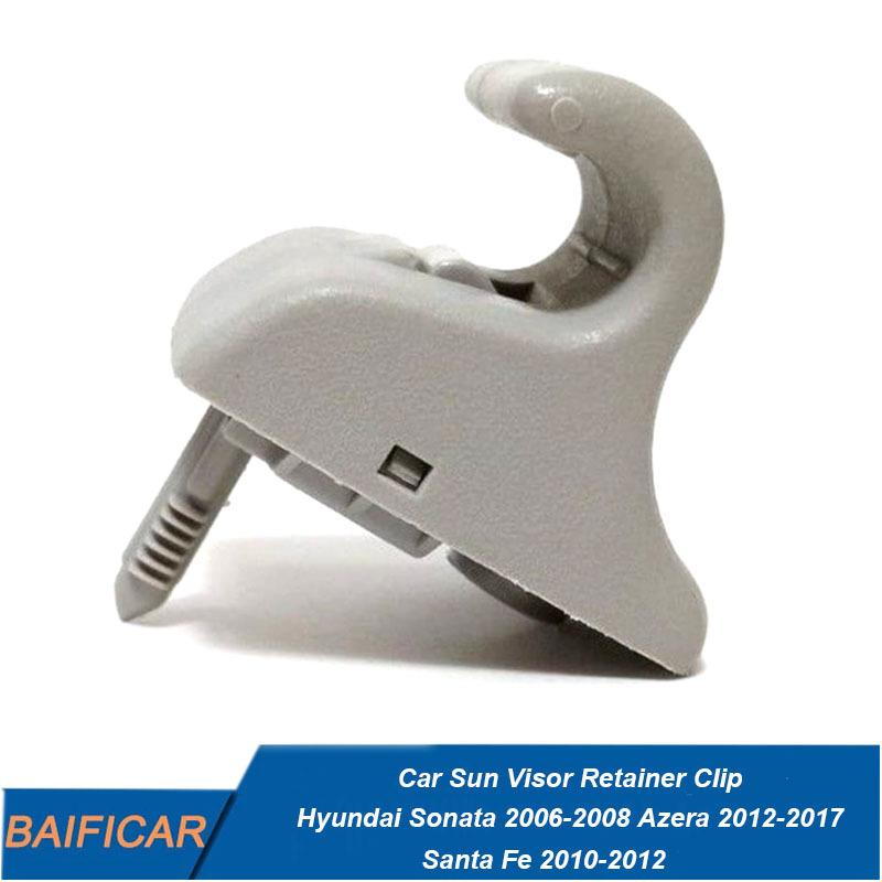 Бренд Baificar Новый Зажим-фиксатор солнцезащитного козырька 852353K000 Для Hyundai Sonata 2006-2008 Azera 2012-2017 Santa Fe 2010-2012 Black 1PCS