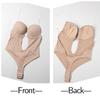 Women's Deep V One-piece Underwear Bra with Steel Ring Back Tube Top Full Body Shaper