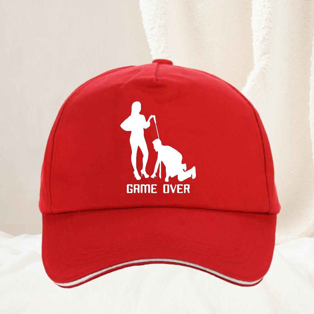 Groom Crew Game Over Hat Guys Bachelor Party Video Gamer Over Bride Groom Baseball Cap Adjustable Unisex Snapback Hats