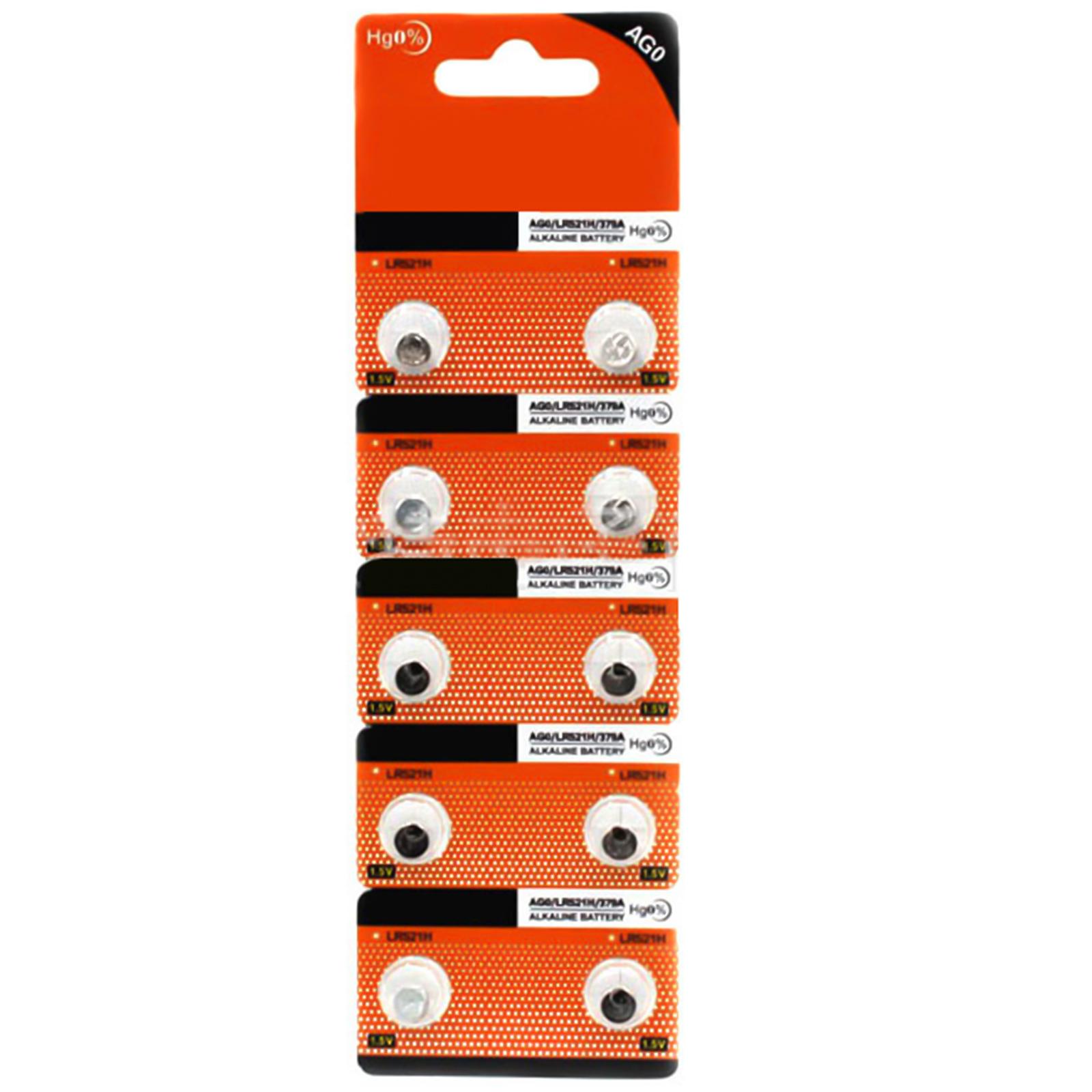 

20 шт./10 шт. AG0/LR521/379 Надежность часовых батареек 1,5 В таблеточные батарейки для малой электроники A