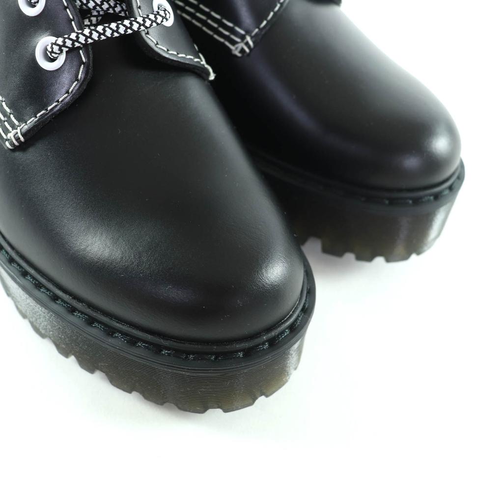 Vynikající krátké boty Dr.Martens SHRIVER HI CS černá kůže Dámské Použité