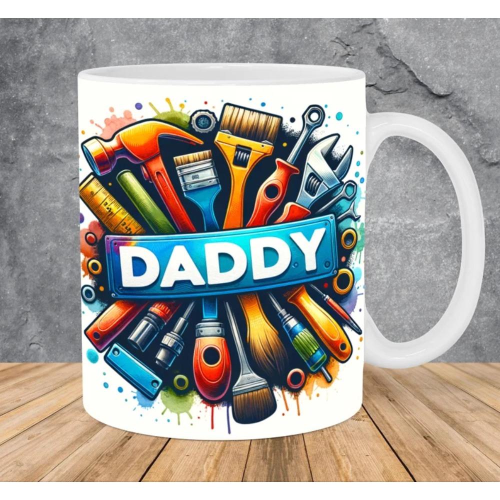 Father's Day Gift Ceramic Coffee Mark Cup Tea Cup Tools