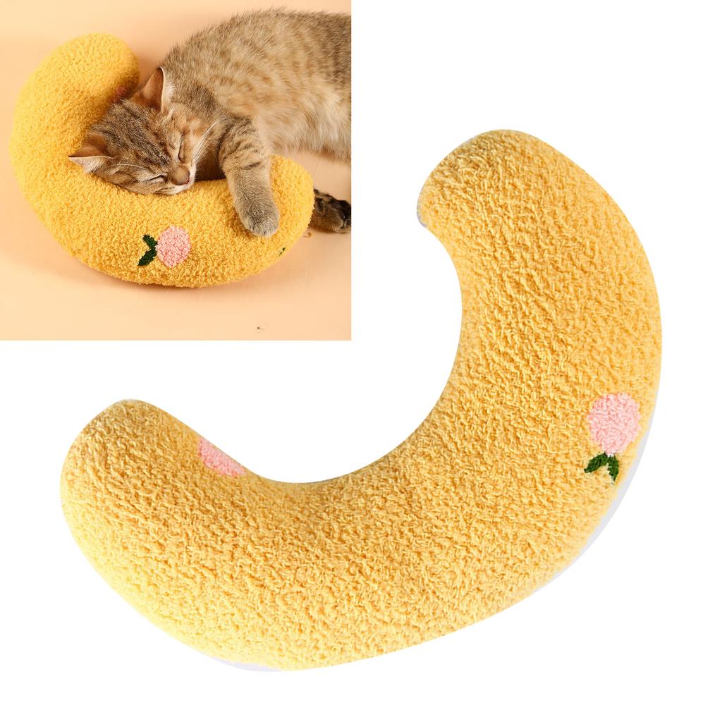 Pet Pillow U Shaped Defend Spine Soft Comfortable Pet Neck Pillow for Sleeping Improve Joint Relief