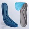 2 Pairs Memory Foam Orthopedic Insoles for Shoes Antibacterial Deodorization Sweat Absorption Insert Sport Shoes Running Pads