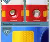 Road Safety Reflective Blue and White Anti-collision Barrel Guardrail Fence
