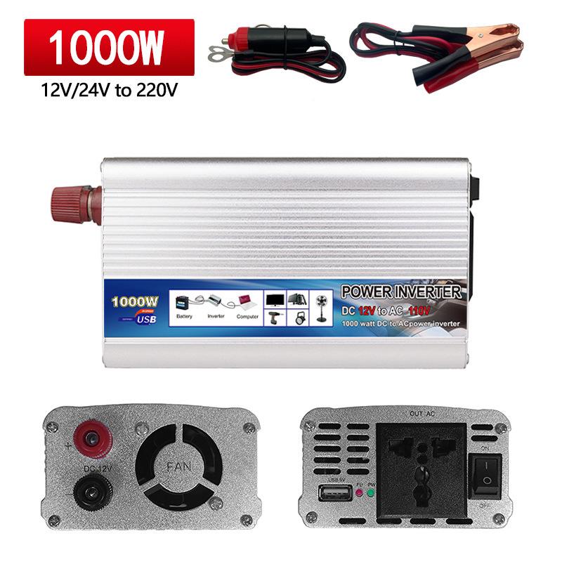 Invertor Auto Multi-Watt 12V/24V la 220V - Convertor 1000W/1500W/2000W