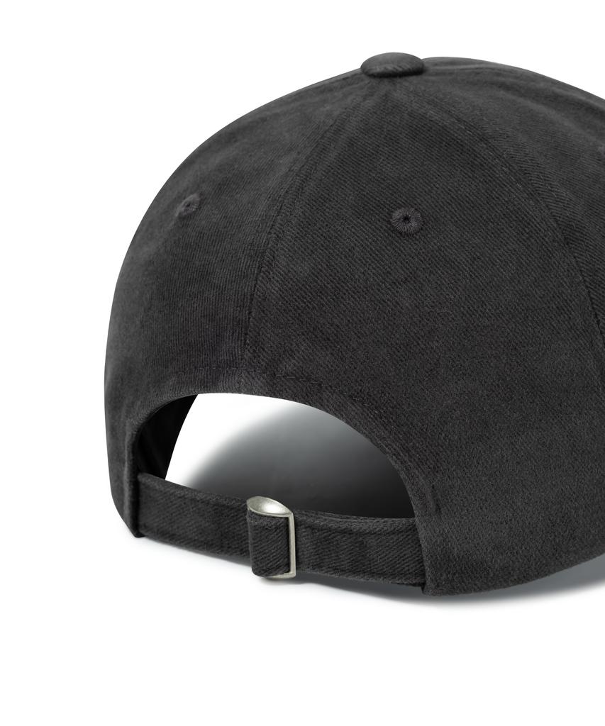 Tepoleu Gothic Patch Washed Ball Cap - Charcoal