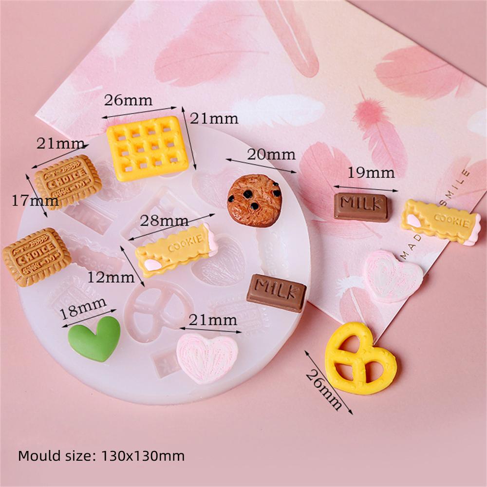 2026 Mini Koekjesvorm DIY Taart Model Gereedschap Mousse Taart Decoreren Kaarsvorm Keuken Bakbenodigdheden Siliconen Vormen