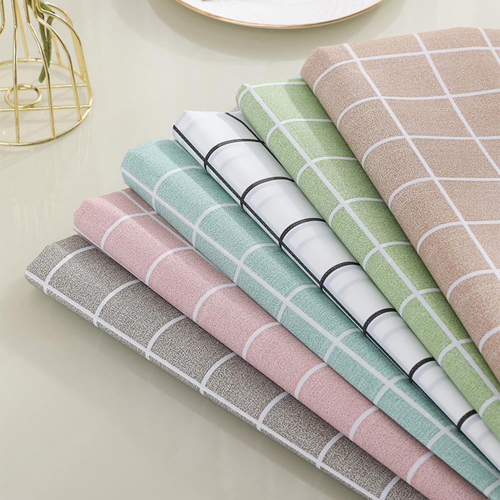 Nordic Style Grid Printed Household Waterproof Oil-proof Dining Table Cloth Table Cover Party Decoration Rectangle Table Cloth