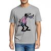 Tee Shirt Vintage Trendy Tshirt Unisex Carrying Cat On Shoulder Black Plus Size Tshirt Cool Trendy Tshirt Streetwear