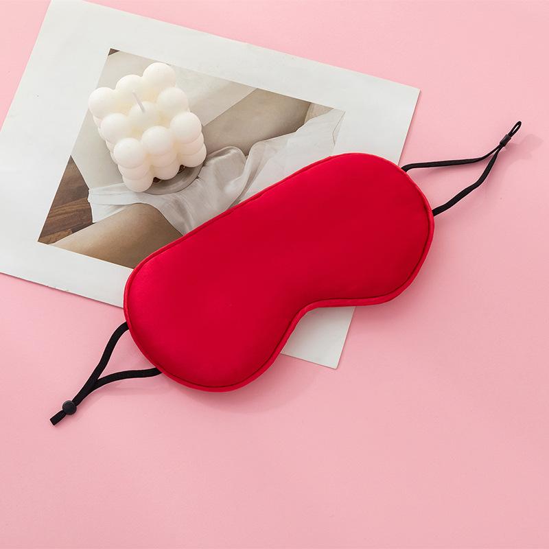 Mulberry Silk Sleep Shading Does Not Press the Eye, Adjustable Eye Mask
