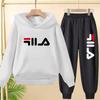 Children's Pullover Pink Coat Hoodie Sweatshirt Top + Pants Boys Girls Toddler 3-12Yrs Clothes Casual Sports Jogging Fashion Set