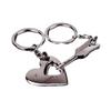 2st Par Present Mode Love Heart Arrow Pendant Nyckelring Nyckelring