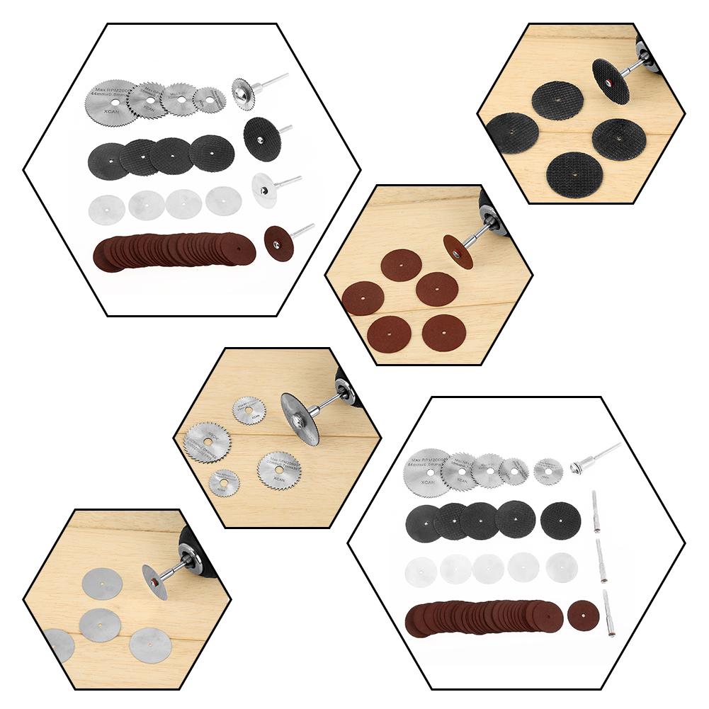 55pcs set HSS Cutting Dsic Rotary Tools Grinding Accessories Abrasive Tool Kit