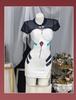 Evangelion Asuka & Rei Motorcycle Cosplay Leather Jacket Anime Set