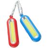 2Pcs Portable Keychain Flashlight Mini LED Torch Sturdy Metal Plastic Design for Outdoor Adventure Climbing Emergency