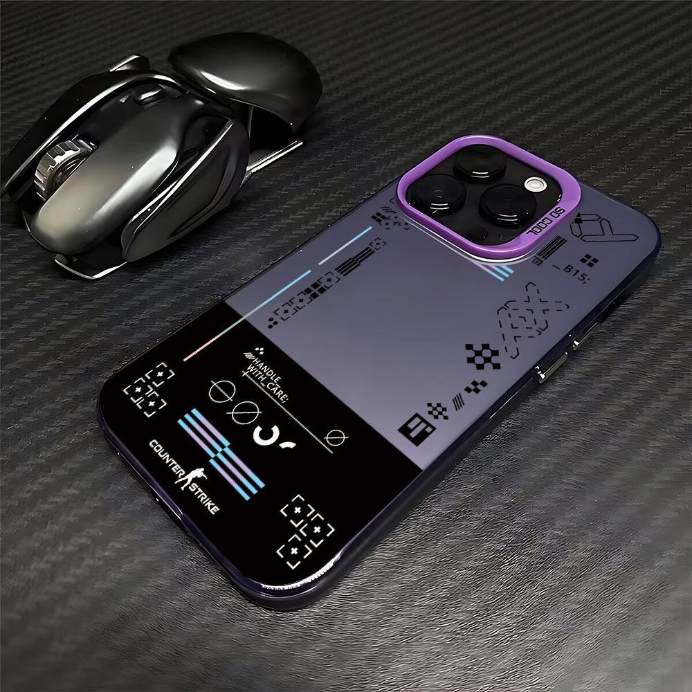 Moda Calda Gioco CS Clear GO Custodia per Telefono Per iPhone 17 16e 16 15 14 13 12 11 mini Pro Max X XR Air Plus Anti Caduta Copertura Opaca