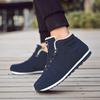 Unisex Winter Warm Plush Ankle Snow Boots Men Casual Oxfords Shoes Male High Top Sneakers Women Western High Tops Light Footwear