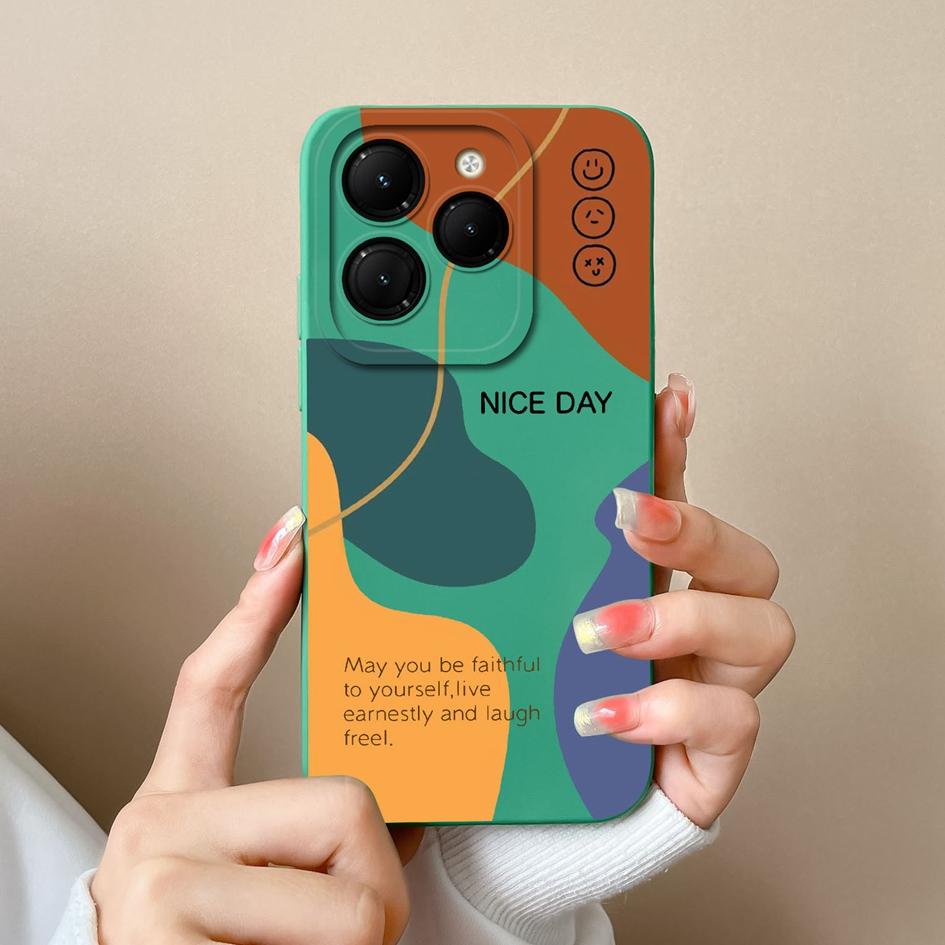 Etui na telefon do Infinix Zero 30 Hot 40 Note 40 Pro+ GT 20 Pro Itel RS4 4G Modny wzór w kratkę Wysokiej jakości silikonowy miękki antypoślizgowy luksusowy pokrowiec